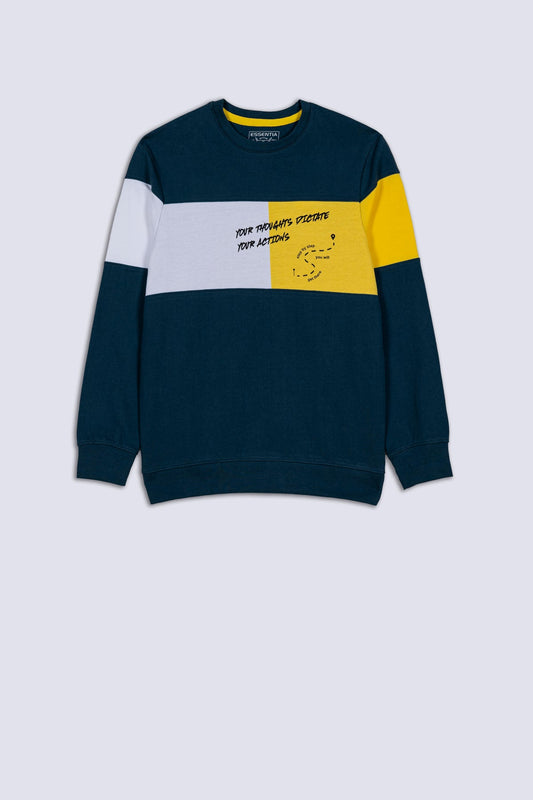 Color Block Men's Sweatshirt