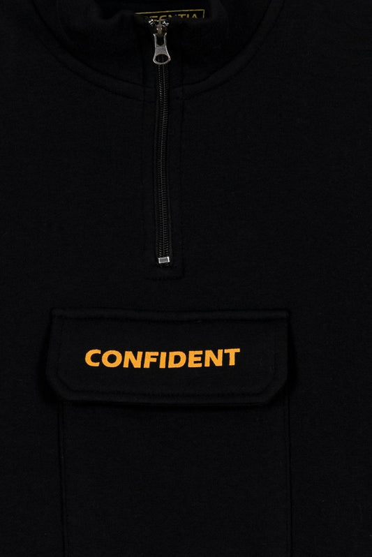 Confident Men's Fleece Sweatshirt