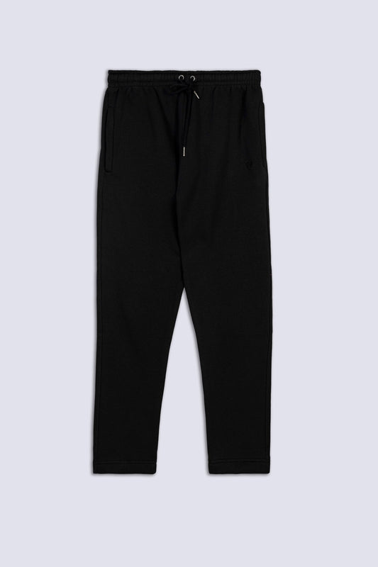 Black Men's Fleece Trouser